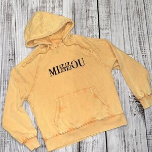 Acid Washed Mizzou Tiger Sweatshirt - Size Medium